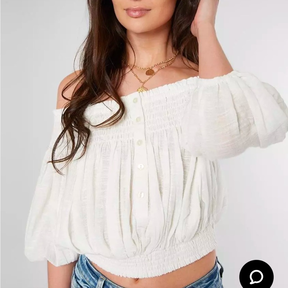 We The Free Cropped Top Size Small